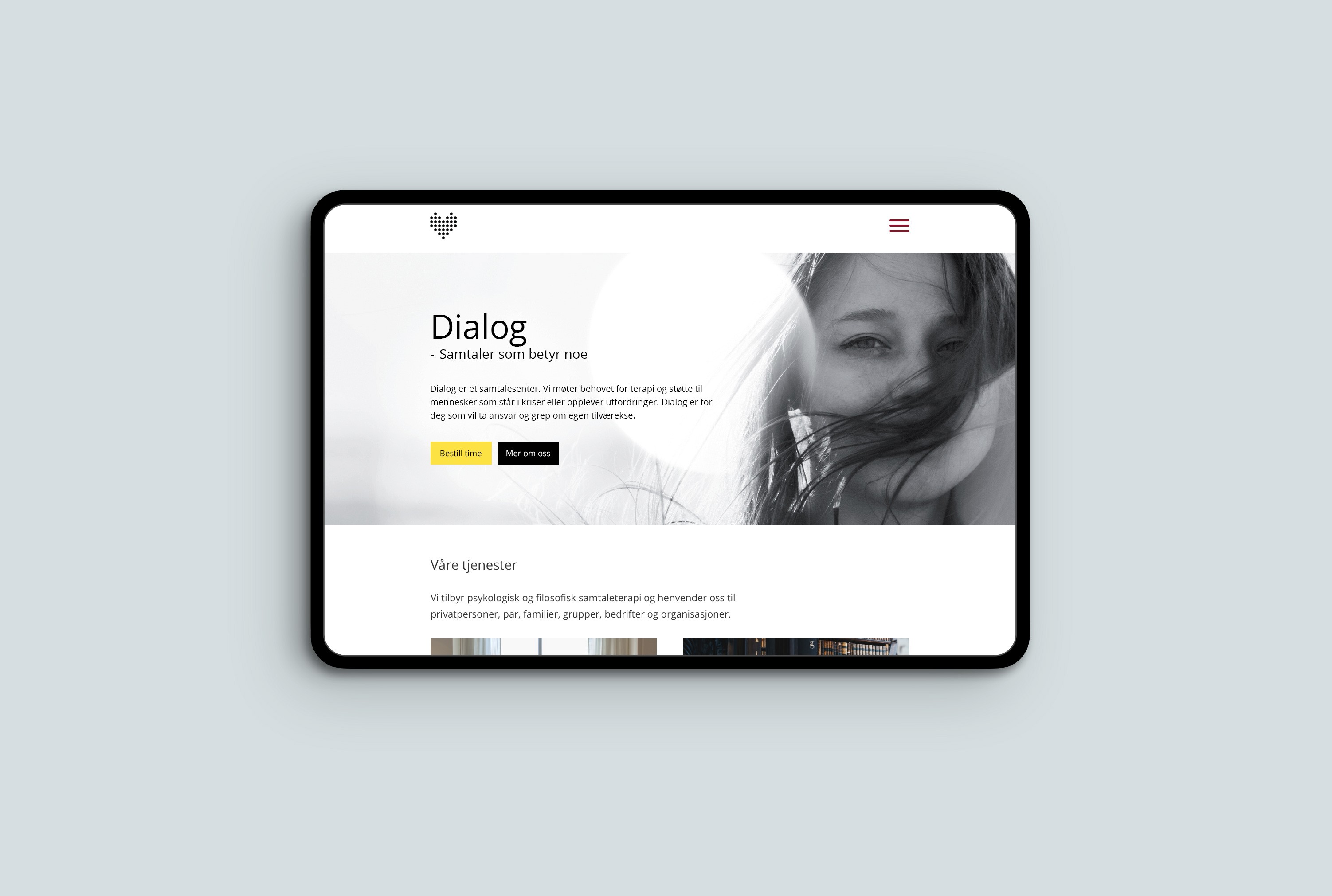 Visual example 2 of design work - wall of paintings